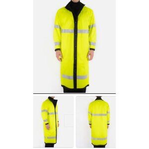NWT Blauer Defender 733 Reversible Raincoat Hi-Vis Mens Medium